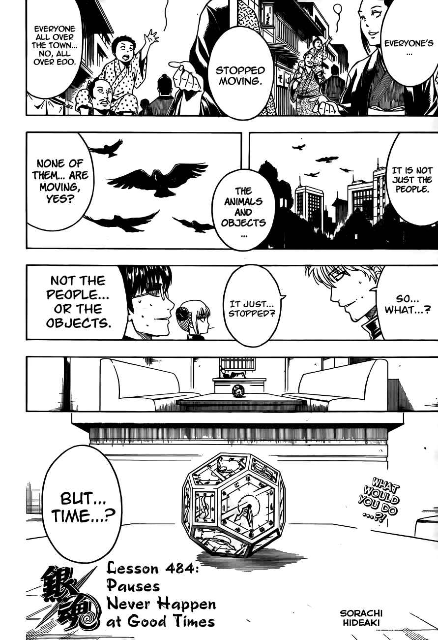 Gintama Chapter 484 - Page 4