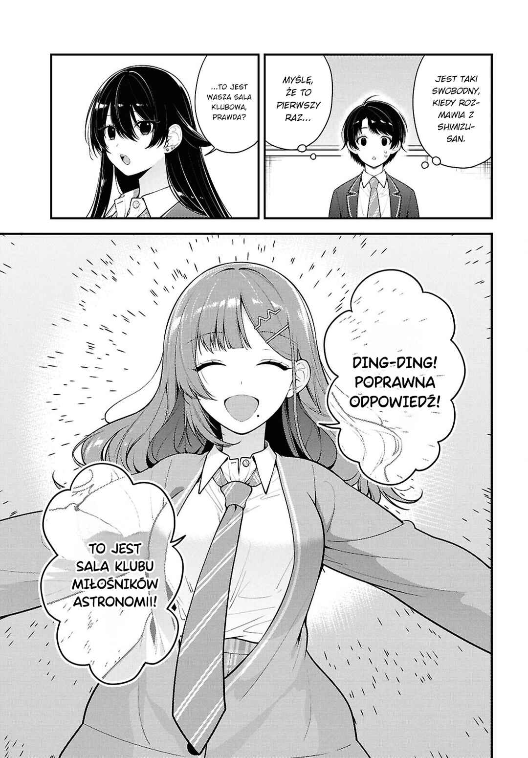 Tonari no Seki no Yankee Shimizu-san ga Kami wo Kuroku Sometekita Chapter 10 - Page 17