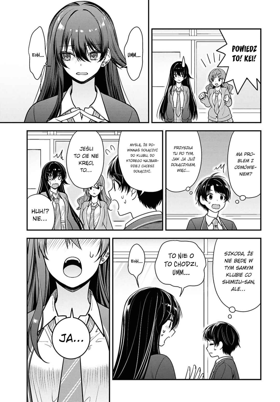Tonari no Seki no Yankee Shimizu-san ga Kami wo Kuroku Sometekita Chapter 10 - Page 31