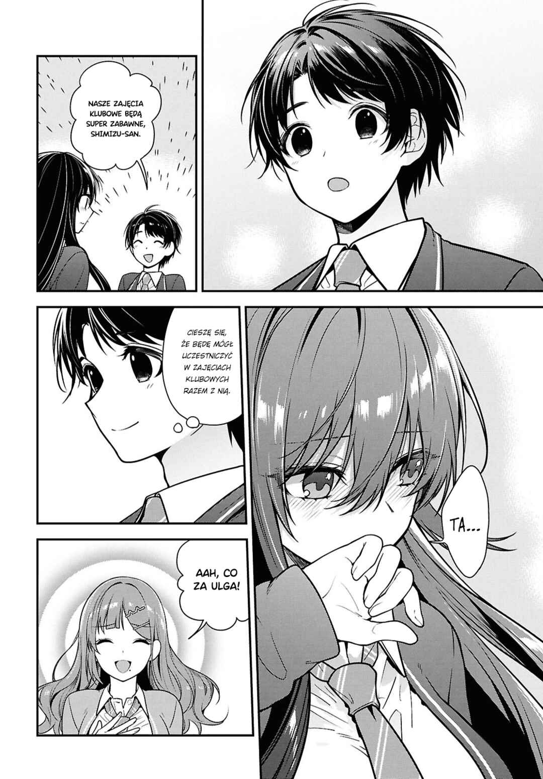 Tonari no Seki no Yankee Shimizu-san ga Kami wo Kuroku Sometekita Chapter 10 - Page 33