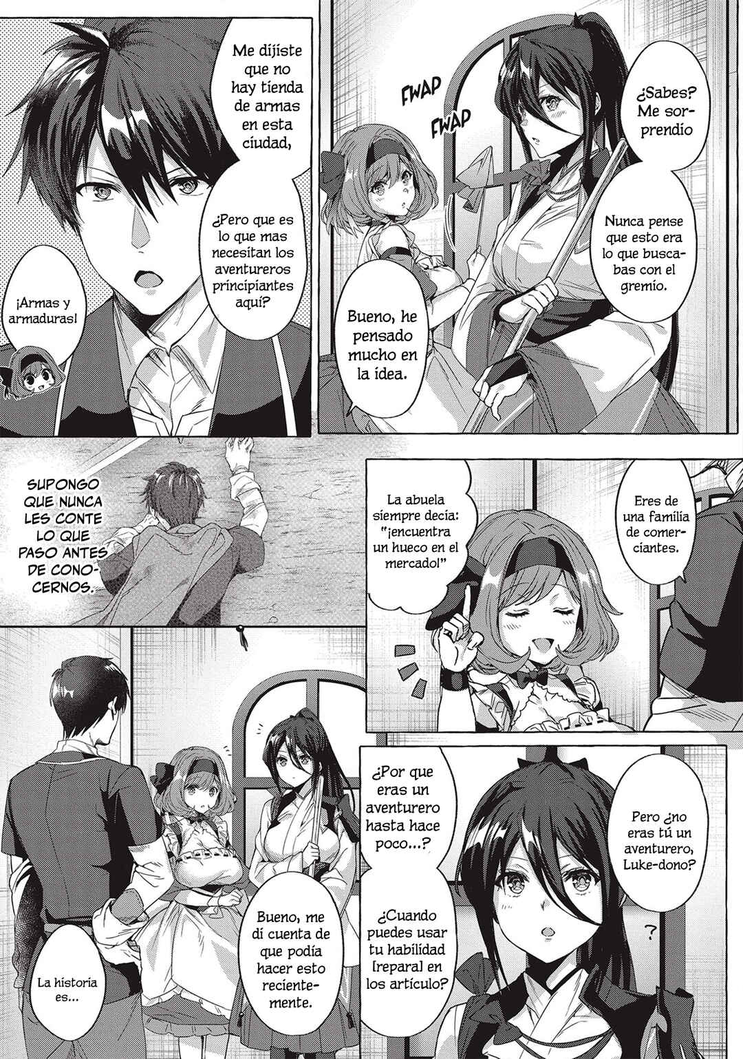 My [Repair] Skill Became a Versatile Cheat, So I Think I’ll Open a Weapon Shop Chapter 3 - Page 7