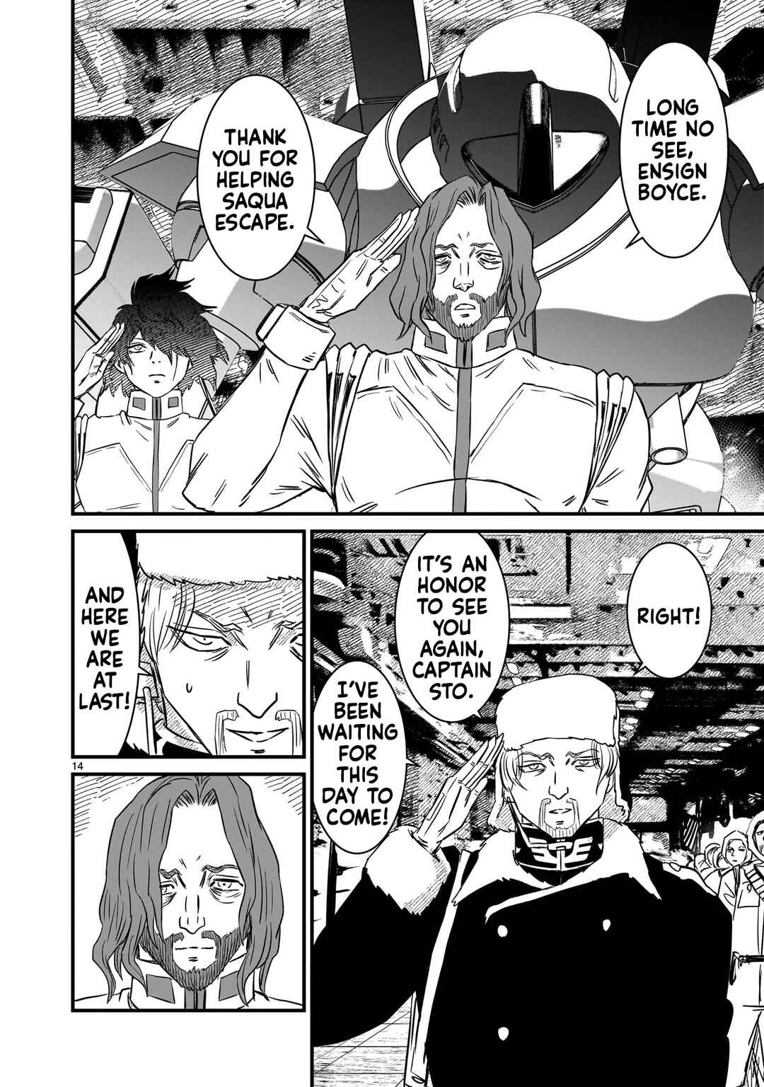 Mobile Suit Gundam: The battle tales of Flanagan Boone Chapter 29 - Page 13