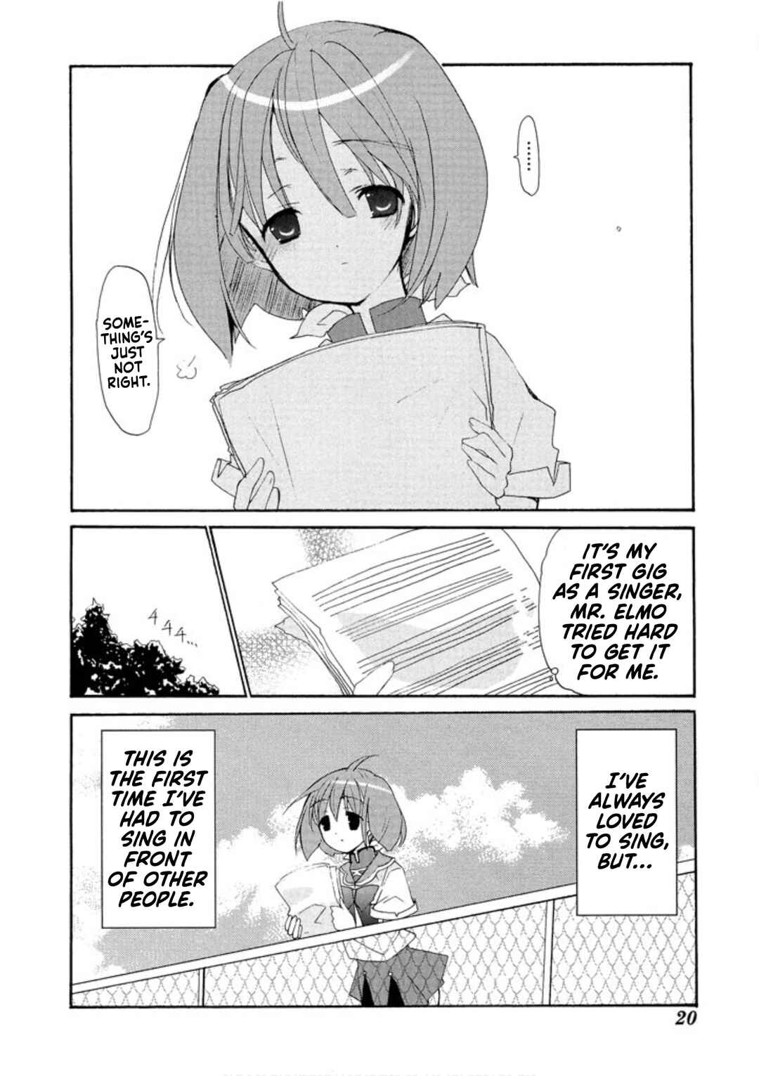 Macross Frontier: Hold Me Tight, To The Ends of the Galaxy Chapter 1 - Page 20