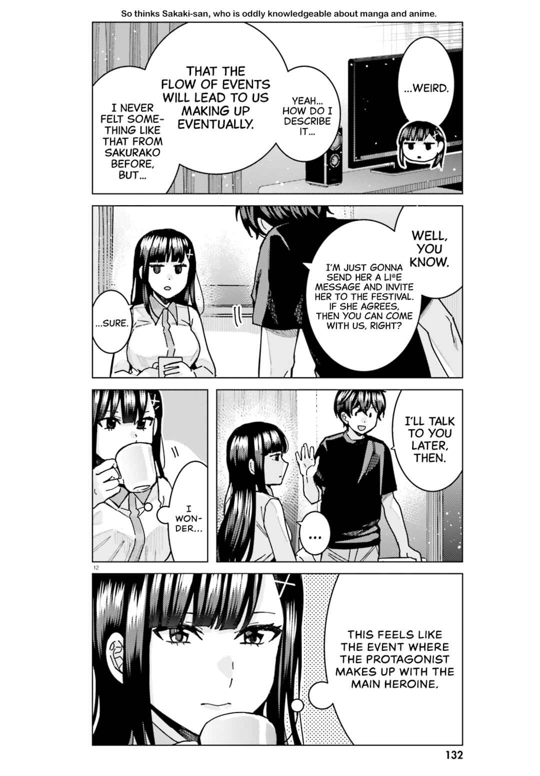 Himegasaki Sakurako wa Kyou mo Fubin Kawaii Chapter 28 - Page 12