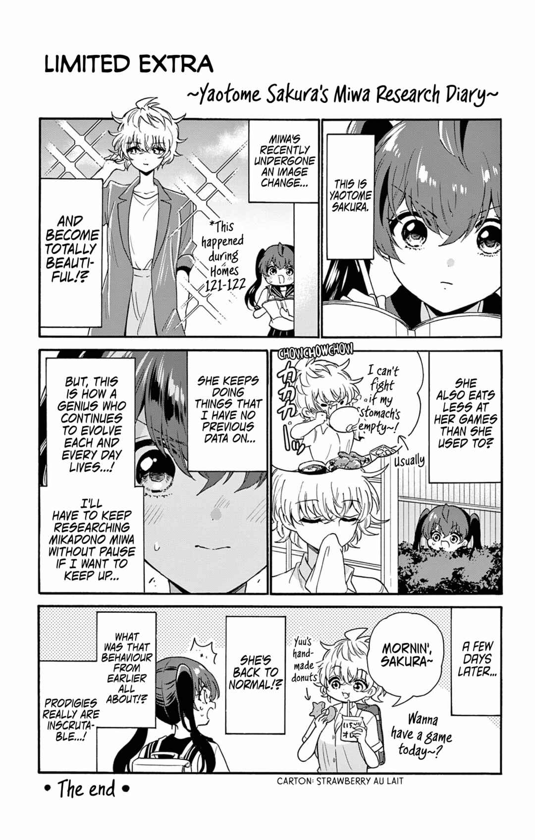 Mikadono Sanshimai wa Angai, Choroi. Chapter 126.5 - Page 3