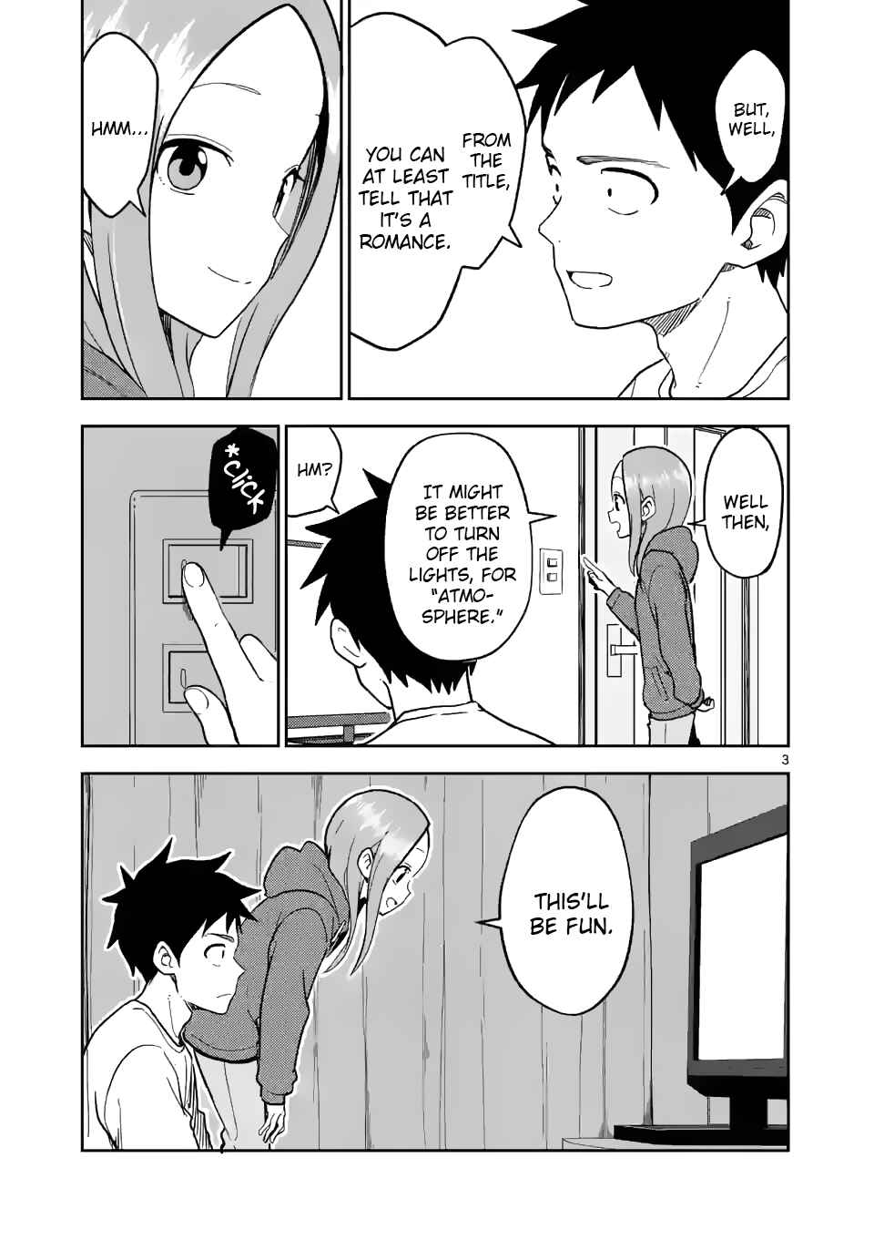 Karakai Jouzu no (Moto) Takagi-san Chapter 181 - Page 3