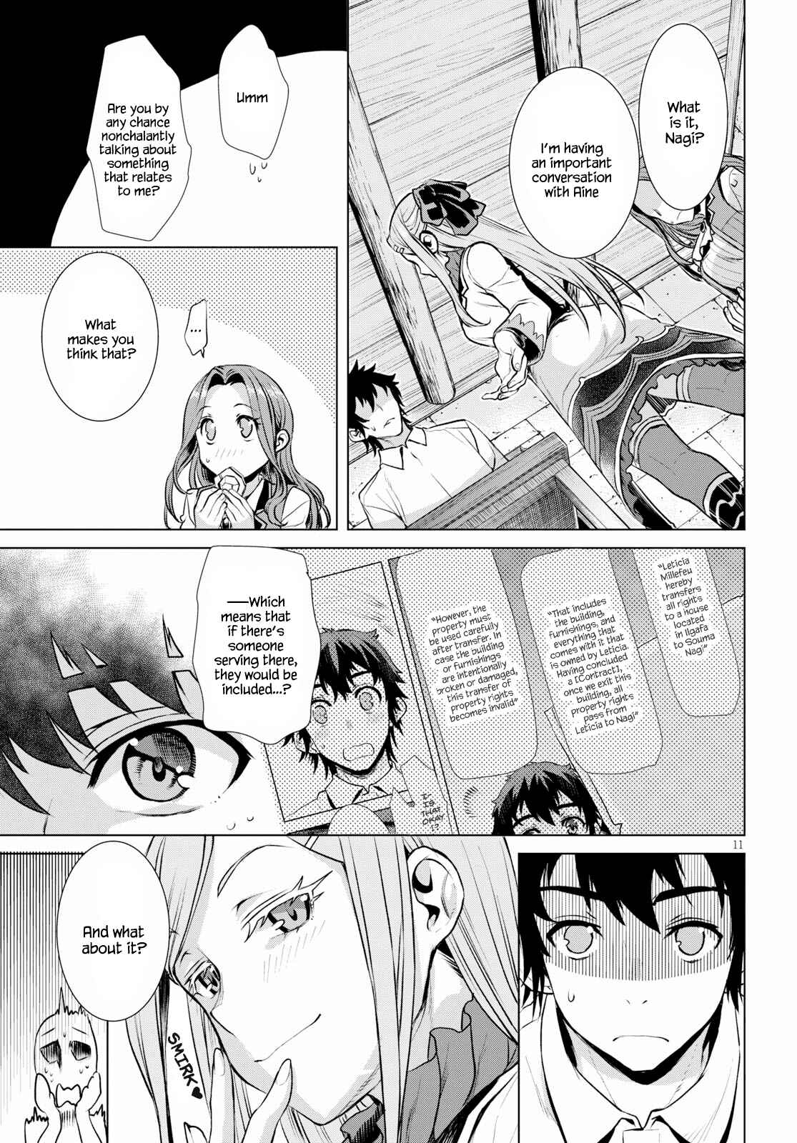 Isekai de Skill wo Kaitai Shitara Cheat na Yome ga Zoushoku Shimashita - Gainen Kousa no Structure Chapter 18 - Page 11