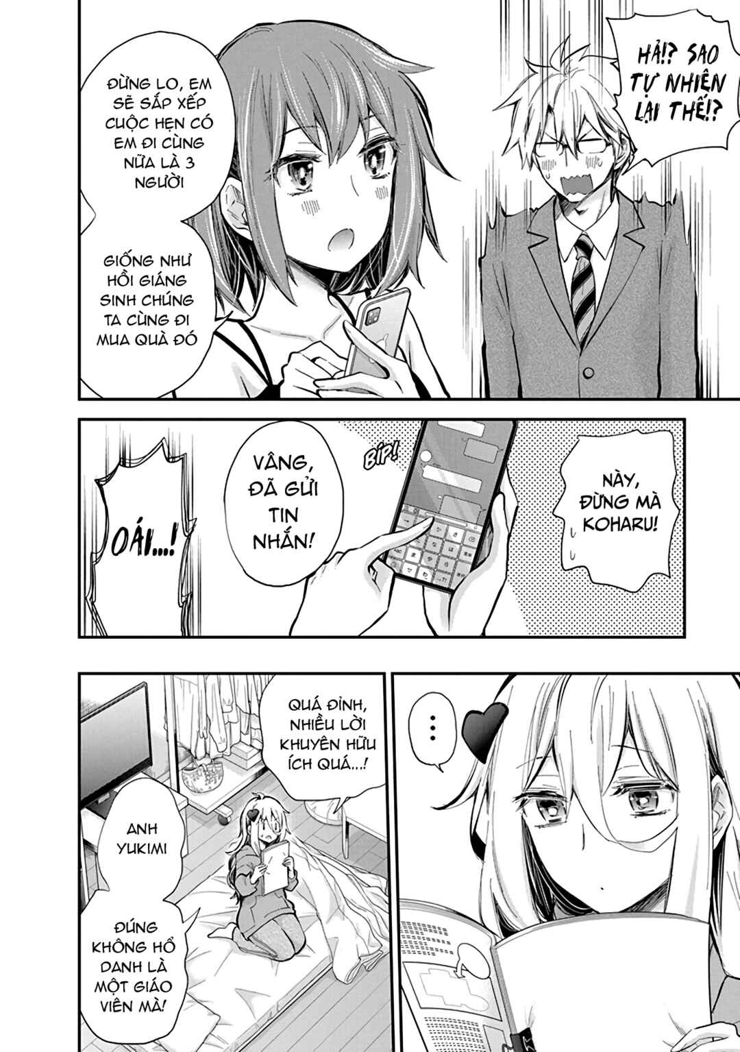 Shingeki no Eroko-san: Hen na Oneesan wa Danshi Kousei to Nakayoku Naritai Chapter 49 - Page 10