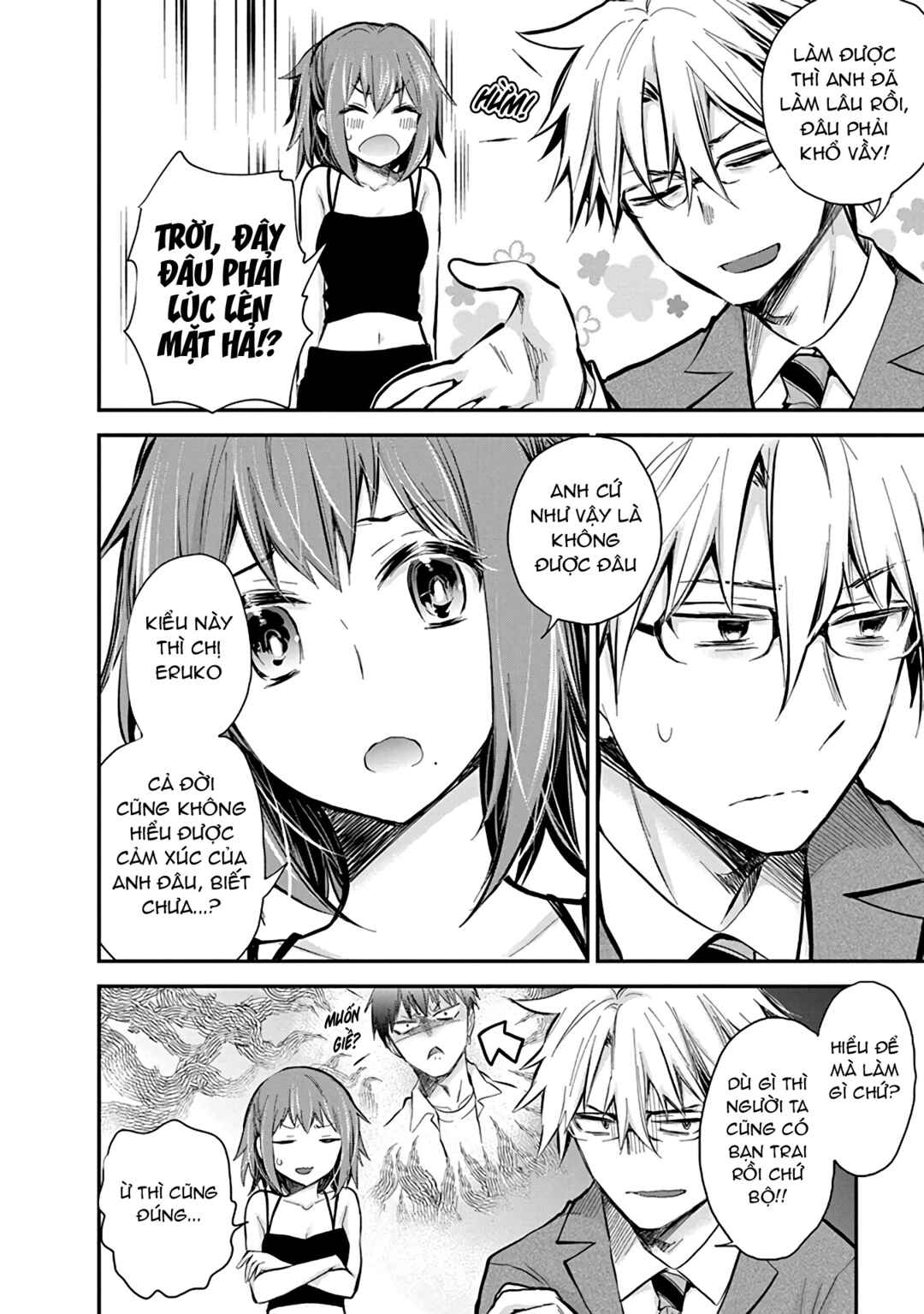 Shingeki no Eroko-san: Hen na Oneesan wa Danshi Kousei to Nakayoku Naritai Chapter 49 - Page 8