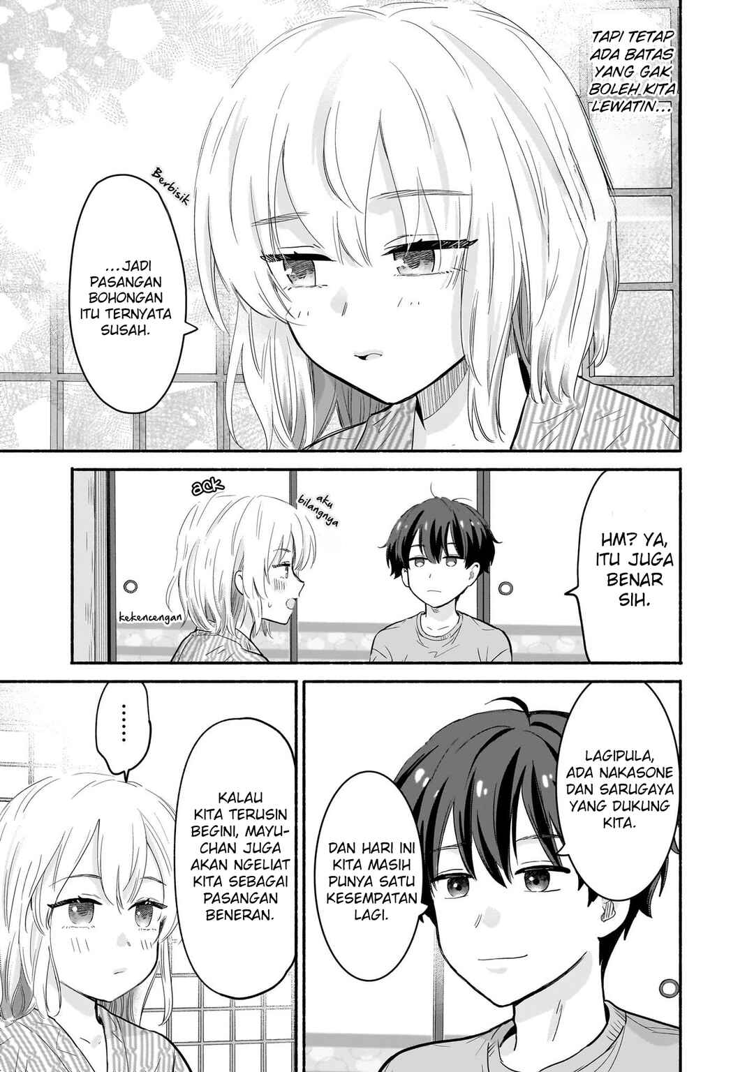 Nee, Mou Isso Tsukiacchau? Osananajimi no Bishoujo ni Tanomarete, Kamofura Kareshi Hajimemashita Chapter 33 - Page 22