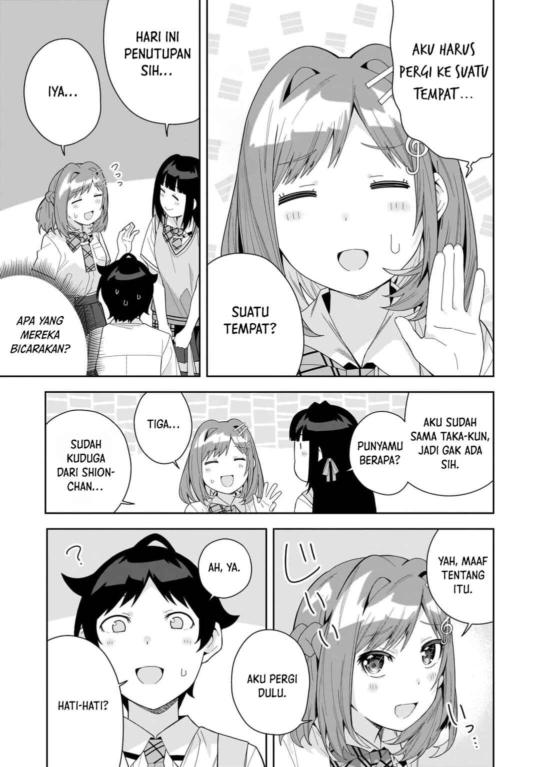 Classmate no Moto Idol ga, Tonikaku Kyodou Fushin nandesu. Chapter 16 - Page 11