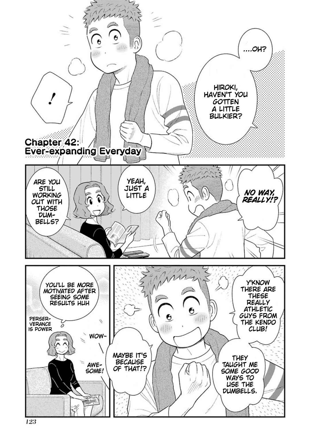 Uchi no Musuko wa Tabun Gay Chapter 42 - Page 1