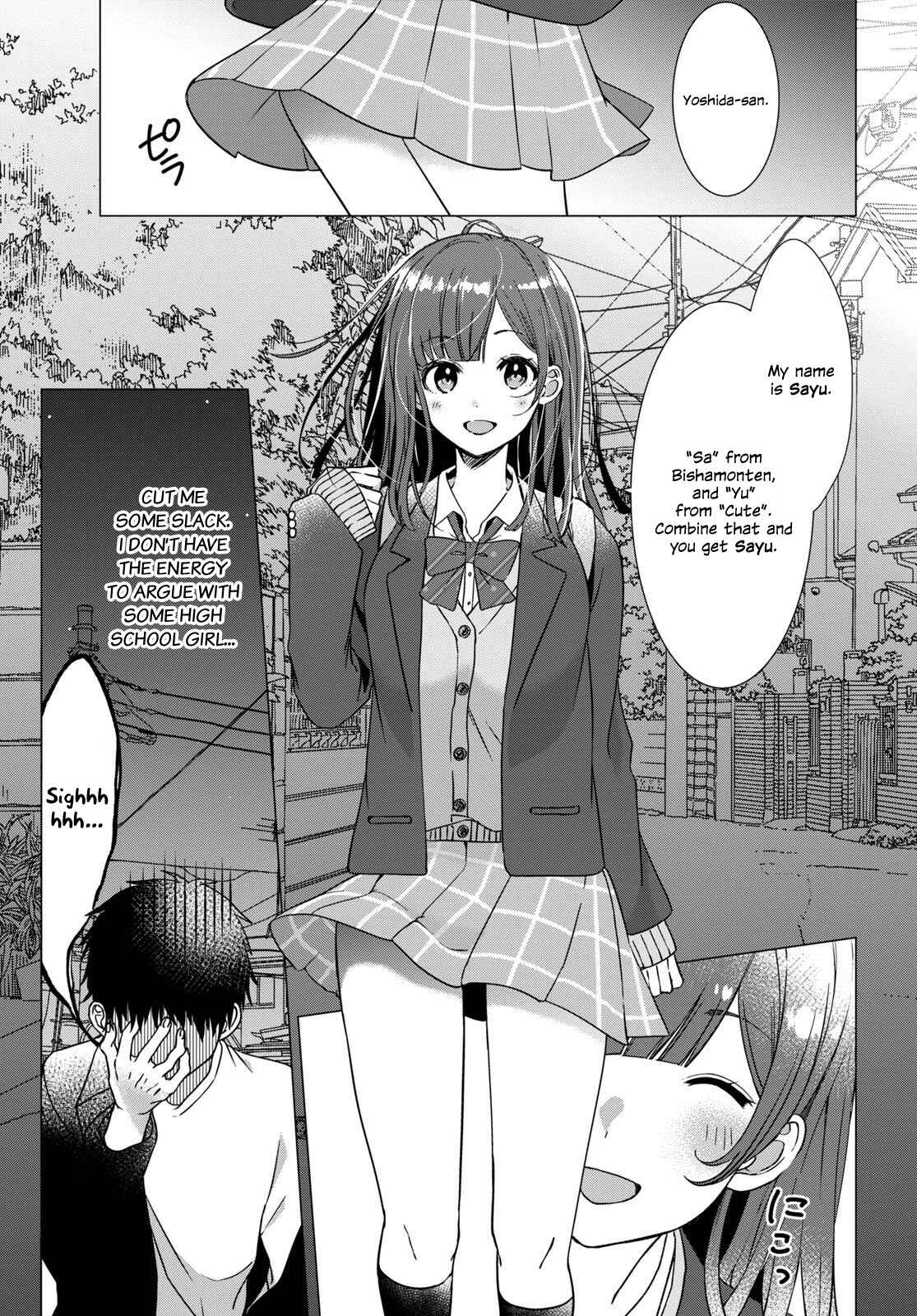 Hige o Soru. Soshite Joshikousei o Hirou. Chapter 1 - Page 12