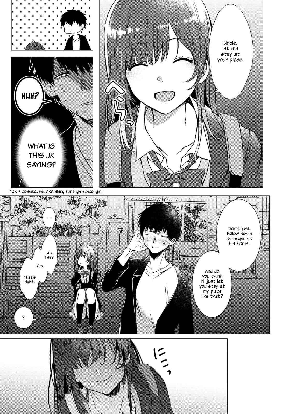 Hige o Soru. Soshite Joshikousei o Hirou. Chapter 1 - Page 8