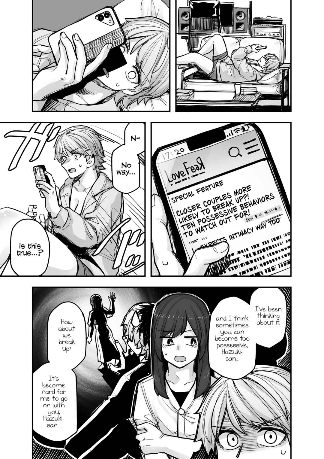 Ikemen Joshi to Josou Danshi Chapter 97 - Page 1