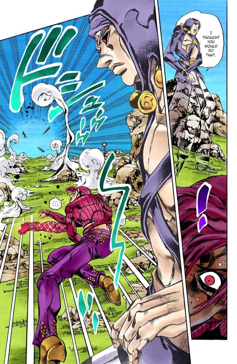 JoJo no Kimyou na Bouken: Part 5 - Ougon no Kaze Color-ban Chapter 108 - Page 10