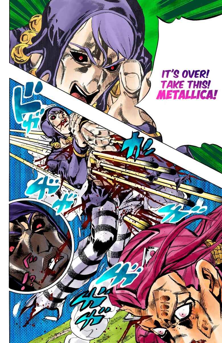 JoJo no Kimyou na Bouken: Part 5 - Ougon no Kaze Color-ban Chapter 108 - Page 14