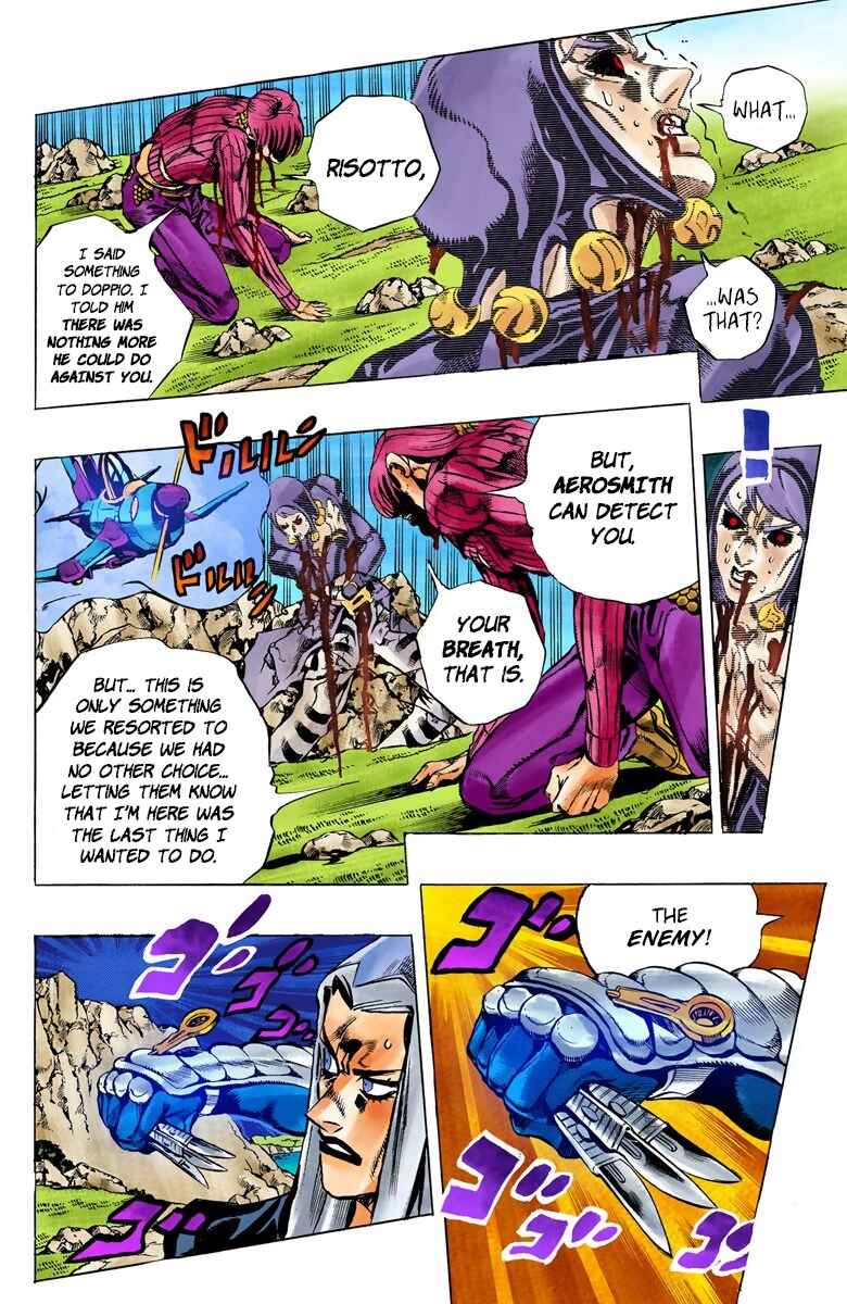 JoJo no Kimyou na Bouken: Part 5 - Ougon no Kaze Color-ban Chapter 108 - Page 16