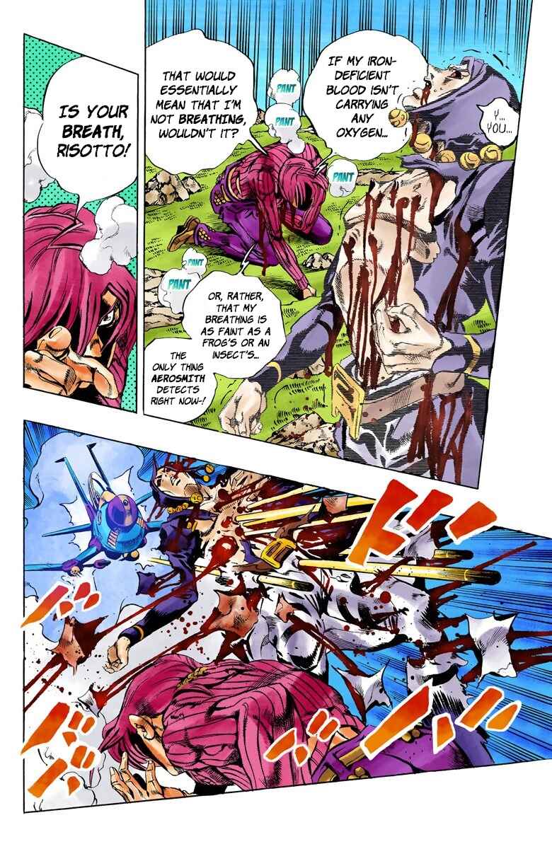 JoJo no Kimyou na Bouken: Part 5 - Ougon no Kaze Color-ban Chapter 108 - Page 18