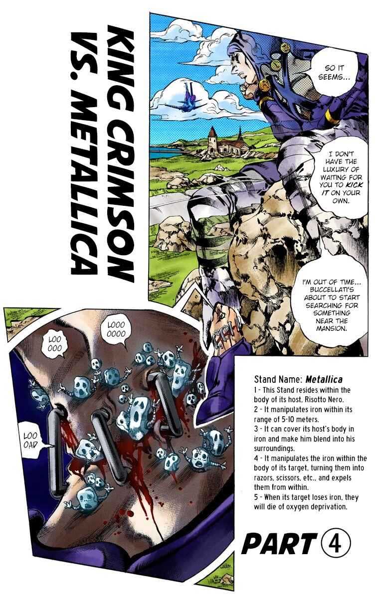 JoJo no Kimyou na Bouken: Part 5 - Ougon no Kaze Color-ban Chapter 108 - Page 2