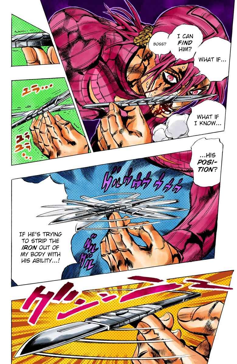 JoJo no Kimyou na Bouken: Part 5 - Ougon no Kaze Color-ban Chapter 108 - Page 7