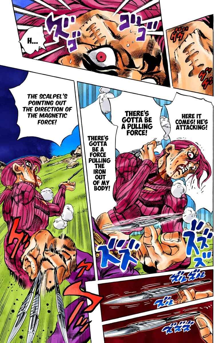 JoJo no Kimyou na Bouken: Part 5 - Ougon no Kaze Color-ban Chapter 108 - Page 8