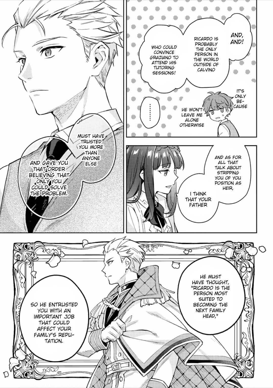 Akutou Ikka no Mana Musume, Tensei Saki mo Otome Game no Gokudou Reijou deshita Chapter 20 - Page 14
