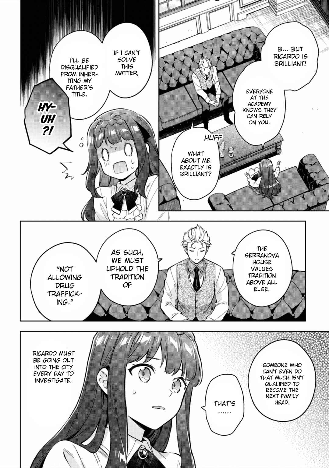 Akutou Ikka no Mana Musume, Tensei Saki mo Otome Game no Gokudou Reijou deshita Chapter 20 - Page 9