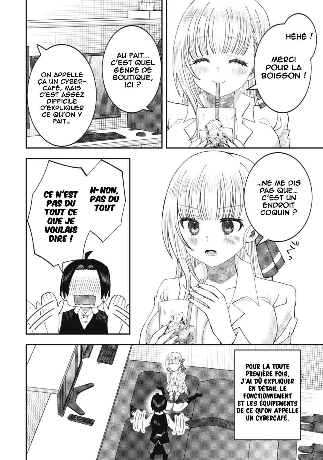 Baito-saki no Net Café ga, Nazeka Class no Bishoujo-tachi no Tamariba ni Natta Ken Chapter 1 - Page 15