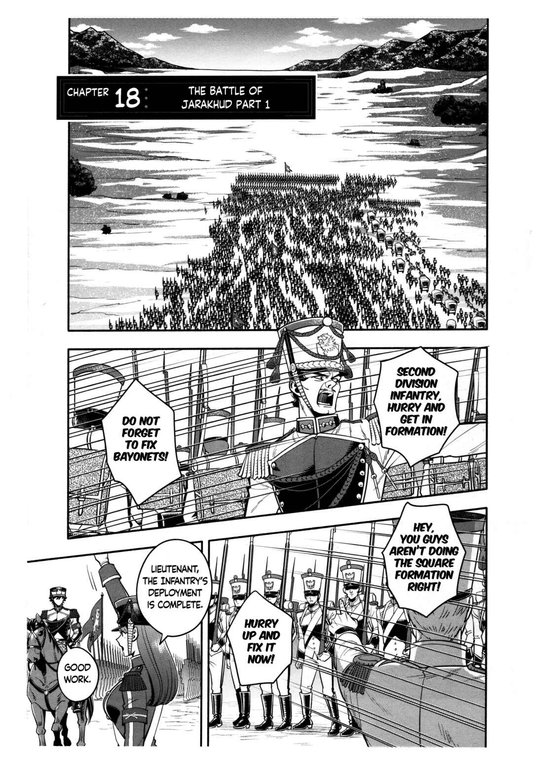 Musket Girls! ~Tensei Sanbou to Senretsu Otome-tachi~ Chapter 18 - Page 1