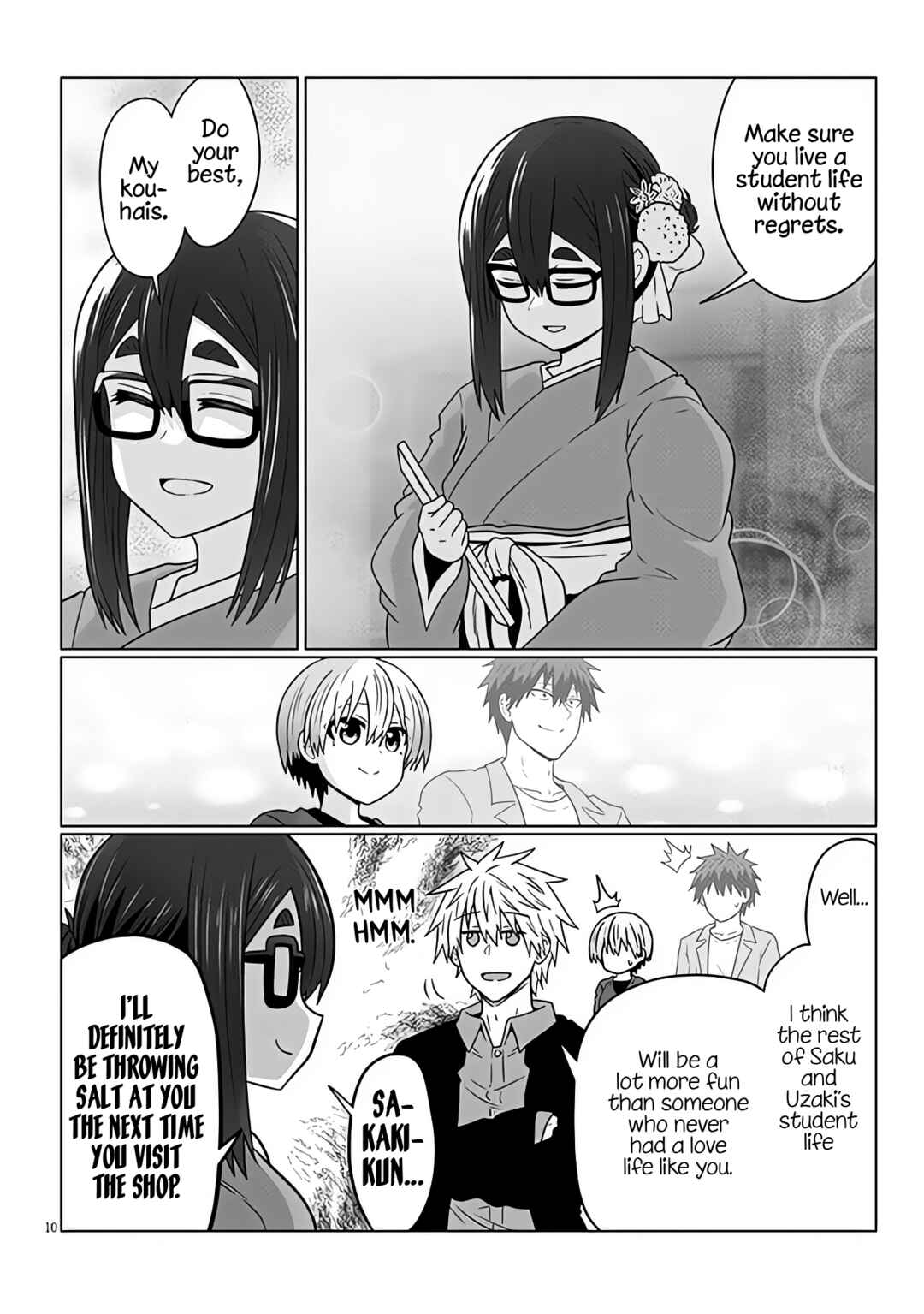 Uzaki-chan wa Asobitai! Chapter 95 - Page 10