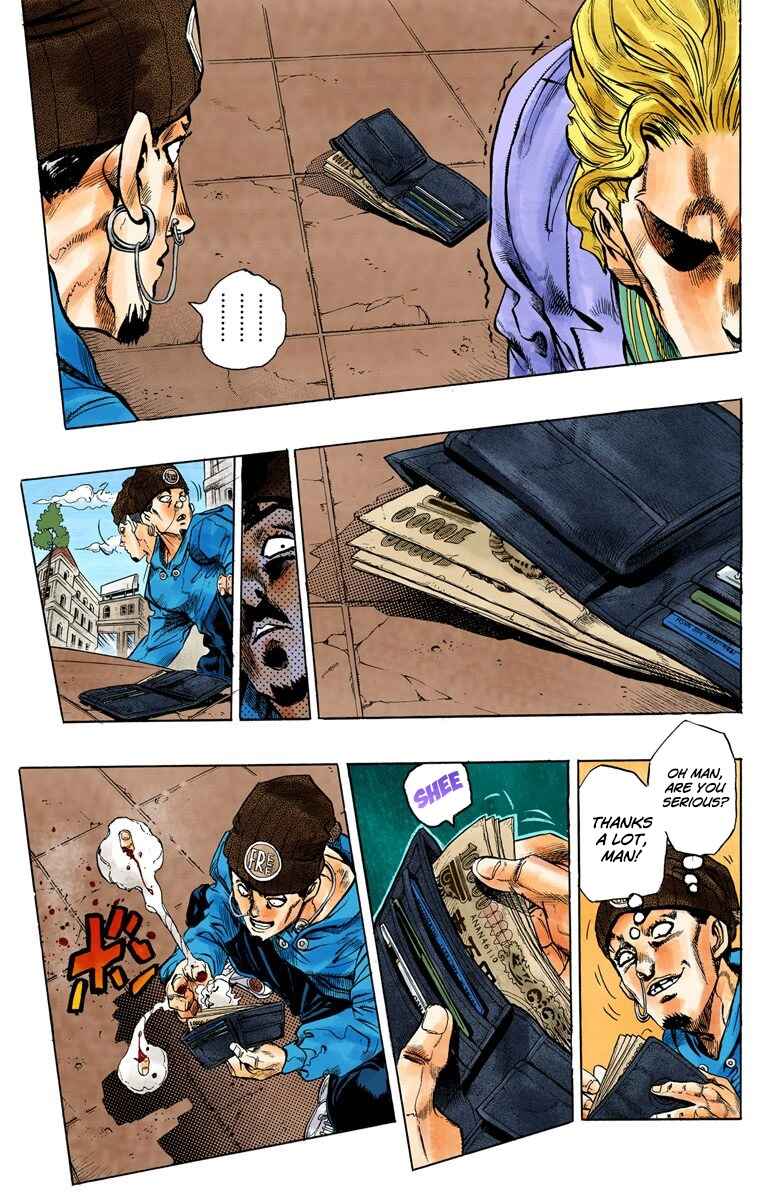 JoJo no Kimyou na Bouken: Part 4 - Diamond wa Kudakenai Color-ban Chapter 95 - Page 11