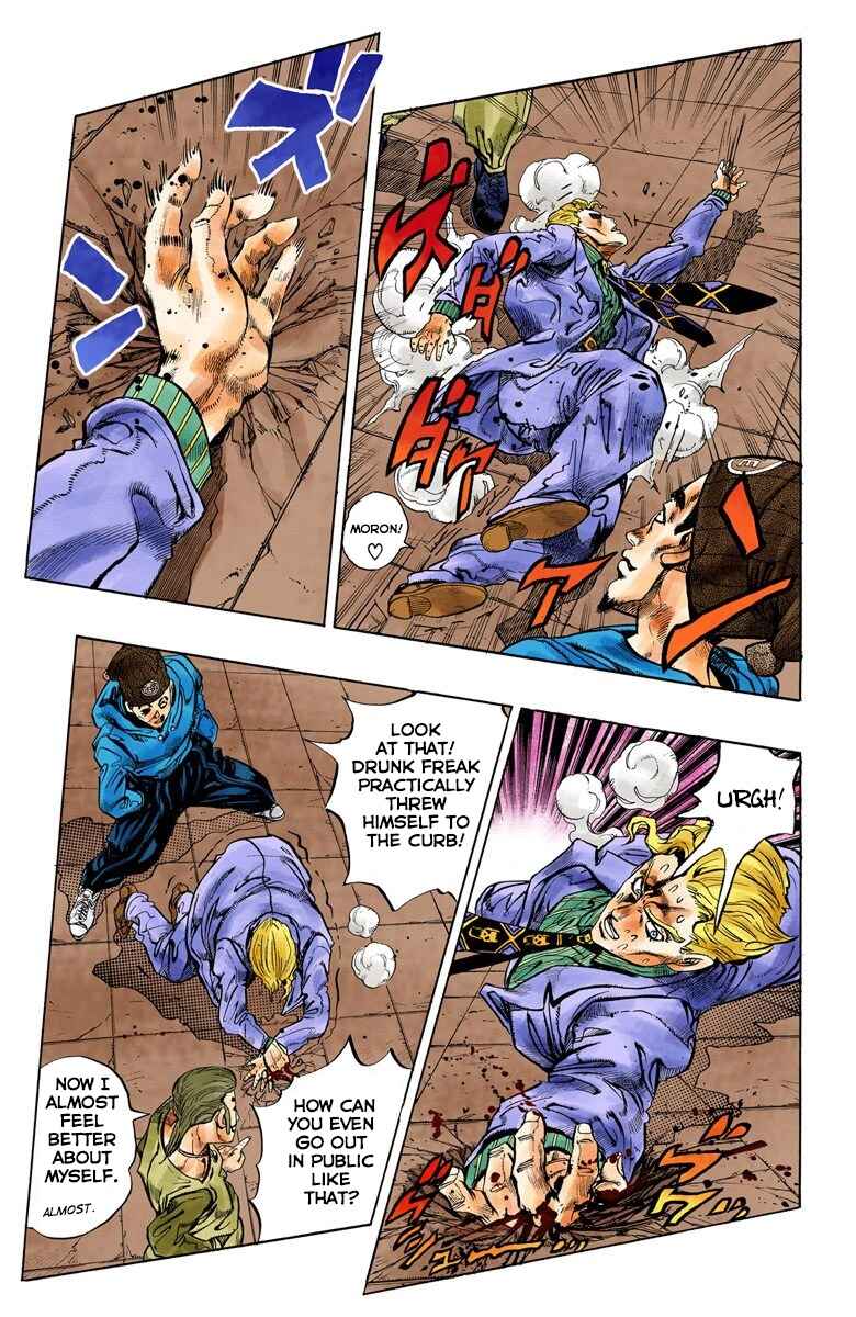 JoJo no Kimyou na Bouken: Part 4 - Diamond wa Kudakenai Color-ban Chapter 95 - Page 9