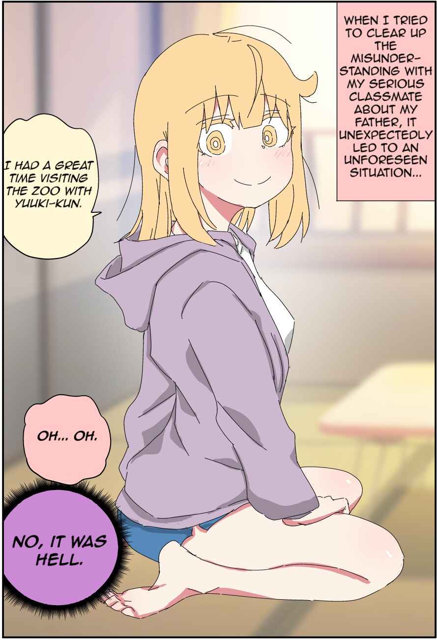 Chichioya ga Bishoujo ni Natteshimatte Iroiro Tsurai Chapter 24 - Page 1