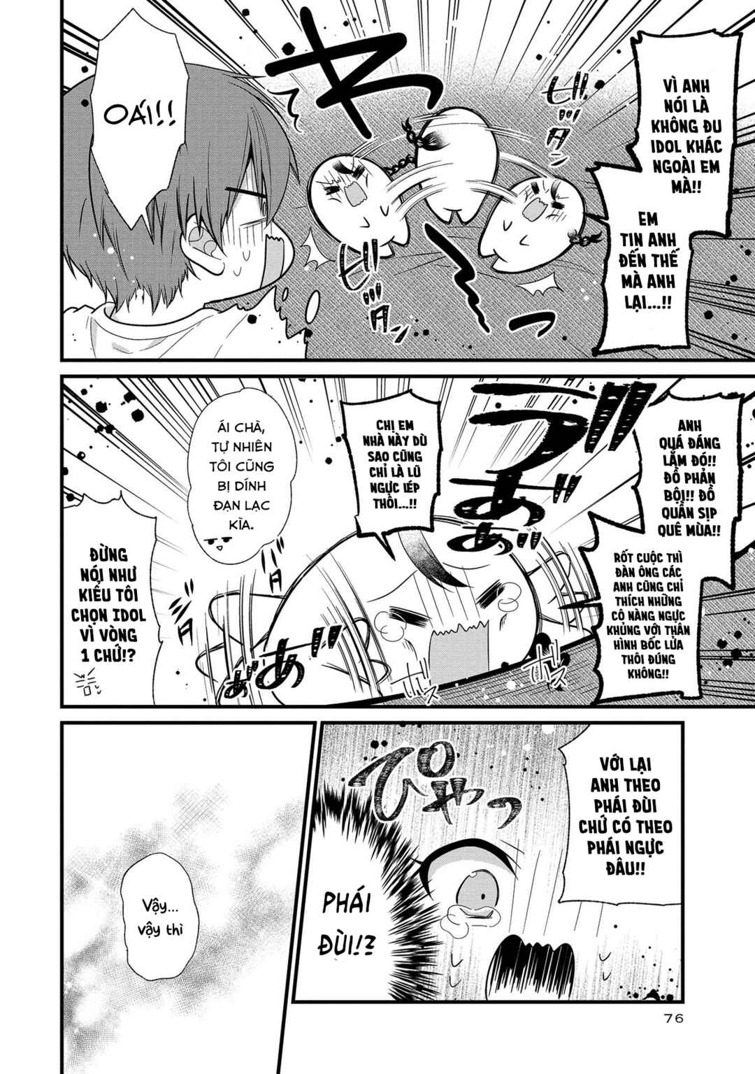Oshi ga Kounin Stalker ni Narimashita Chapter 3 - Page 12