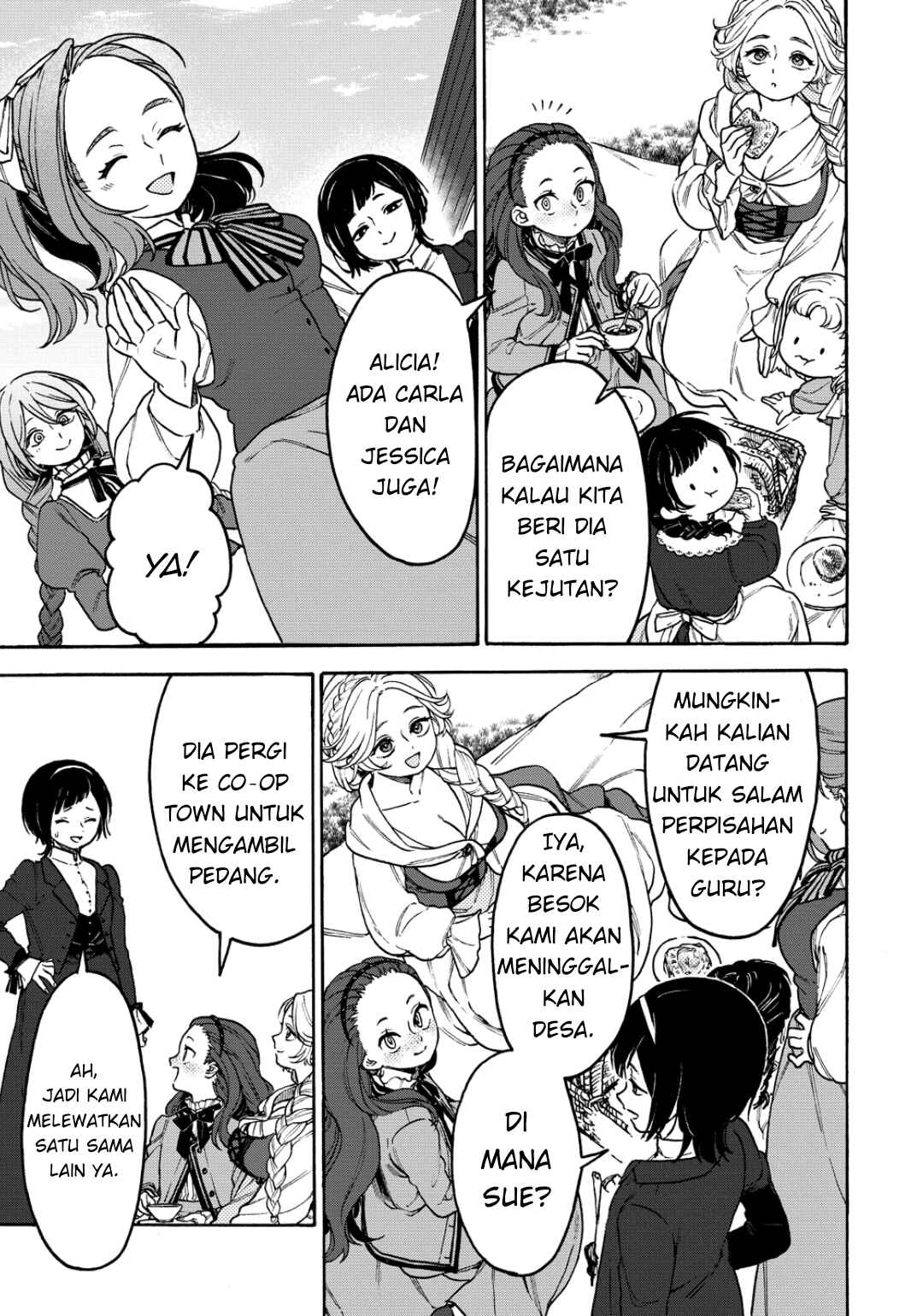 Onna Chara de Isekai Teni shite Cheatppoi kedo Zako Chara na no de Medatazu Heiwa na Shomin wo Mezashimasu! Chapter 11 - Page 4