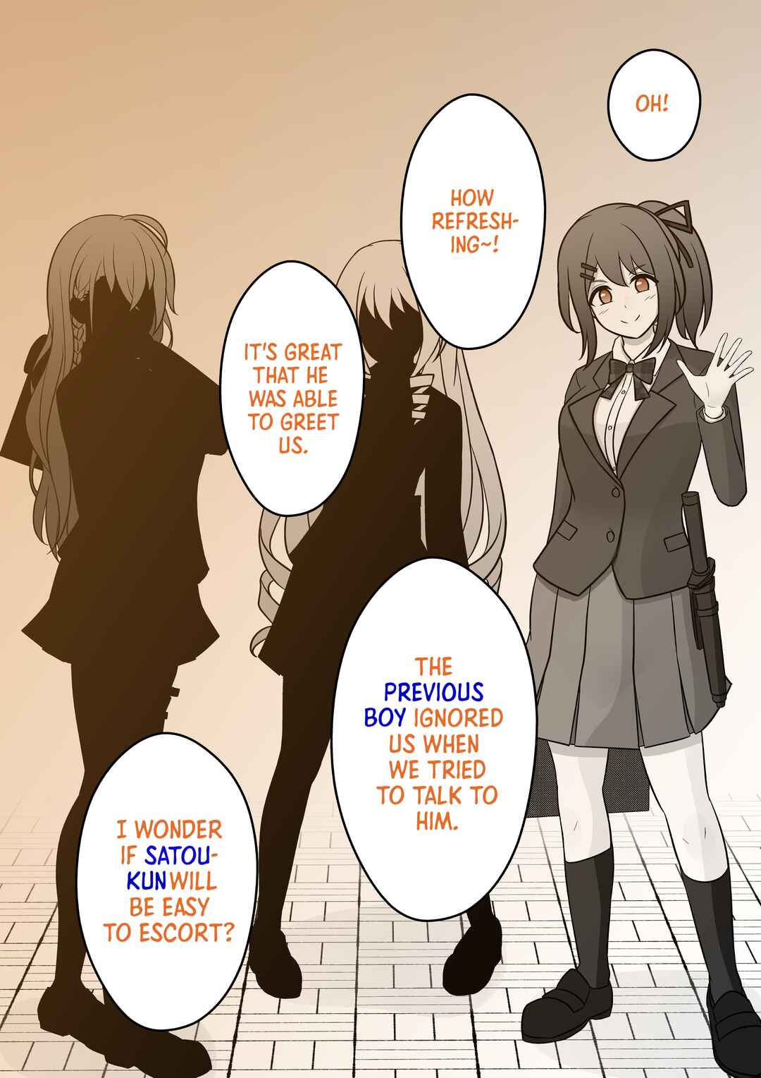 Danjo-hi 1:39 no Heikou Sekai wa Omoi no Hoka Futsuu Chapter 43 - Page 2
