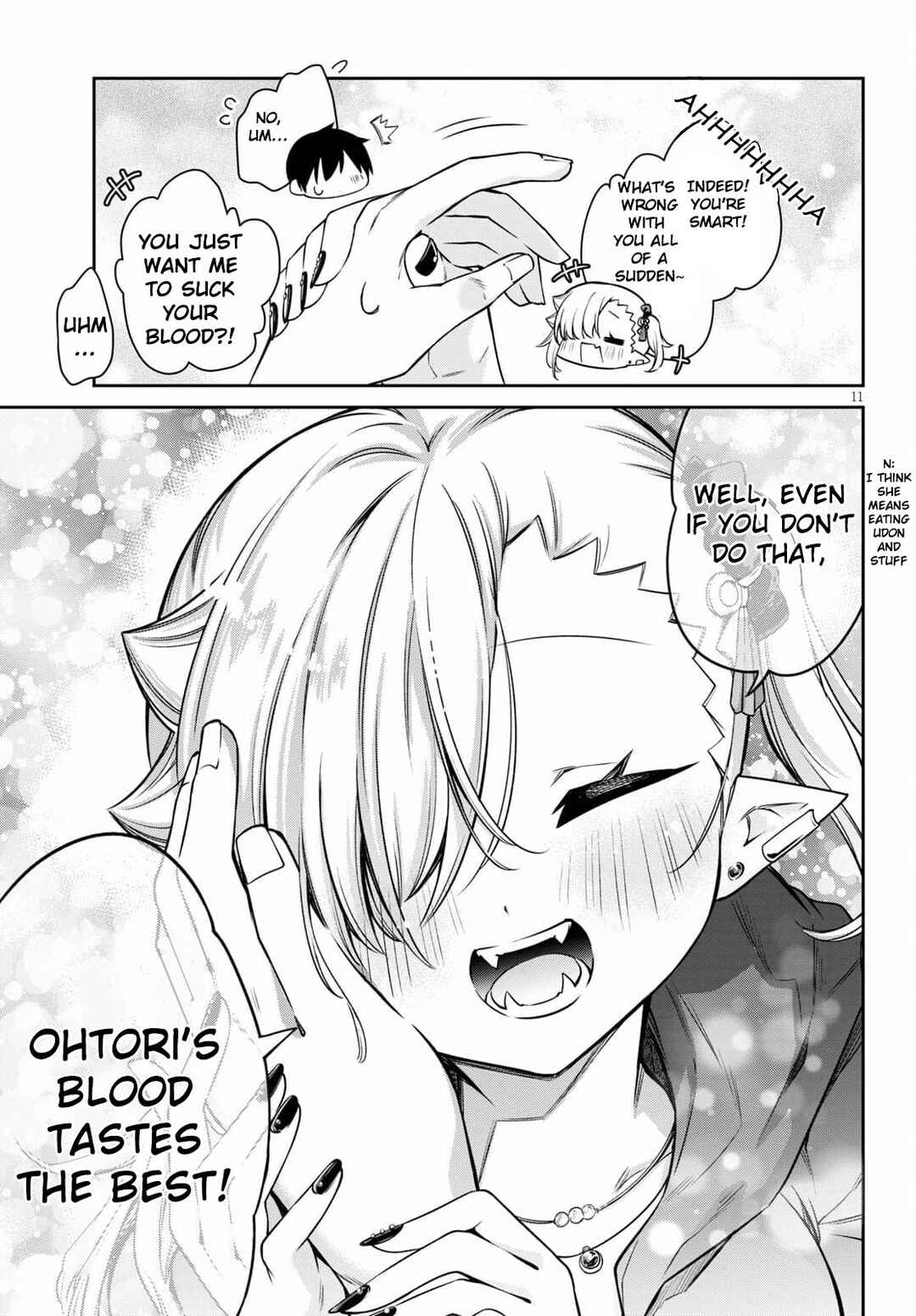 Chanto Suenai Kyuuketsuki-chan Chapter 10 - Page 11