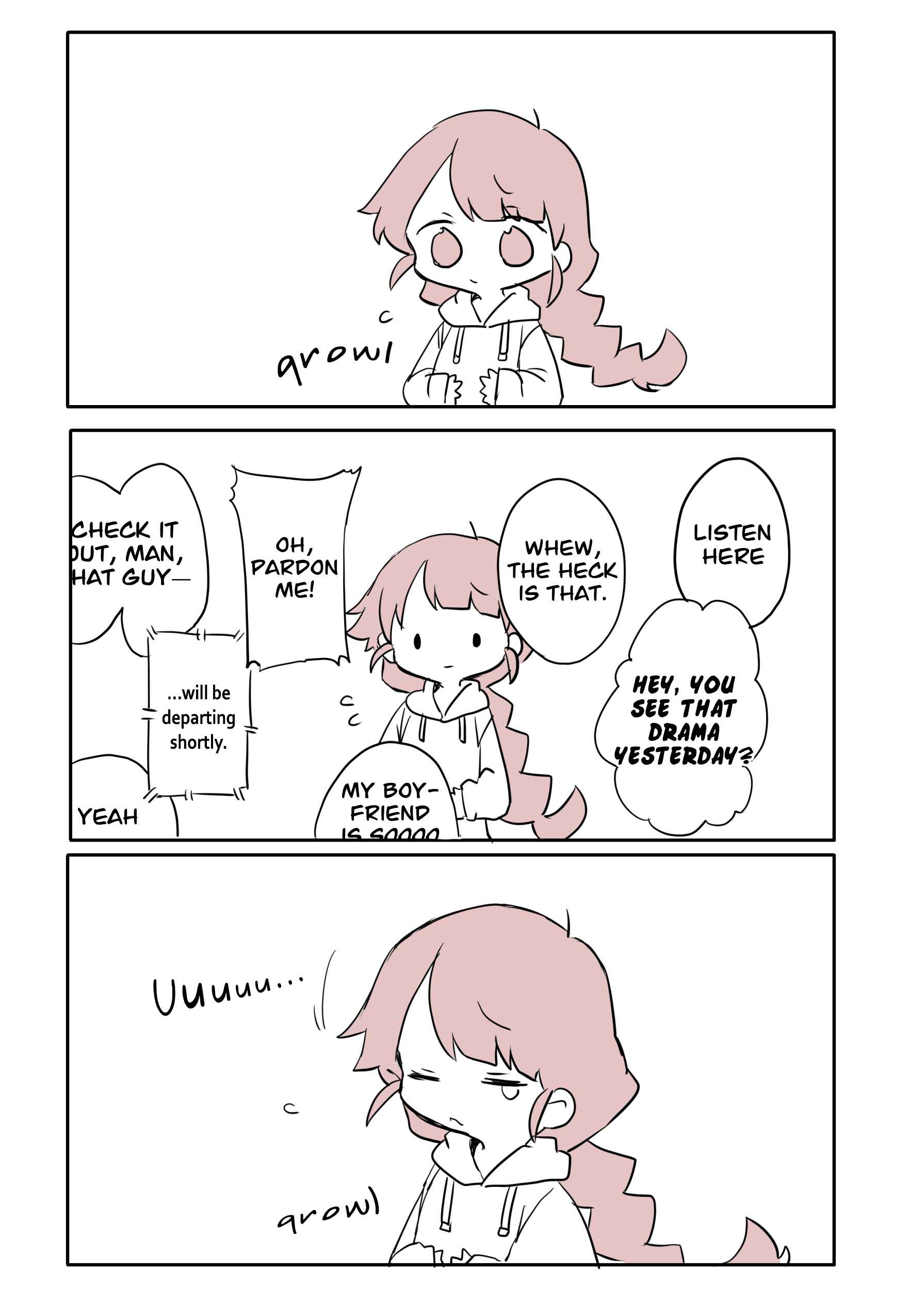 Serifu no Fukidashi Tabechau Onna no Ko Chapter 2 - Page 2