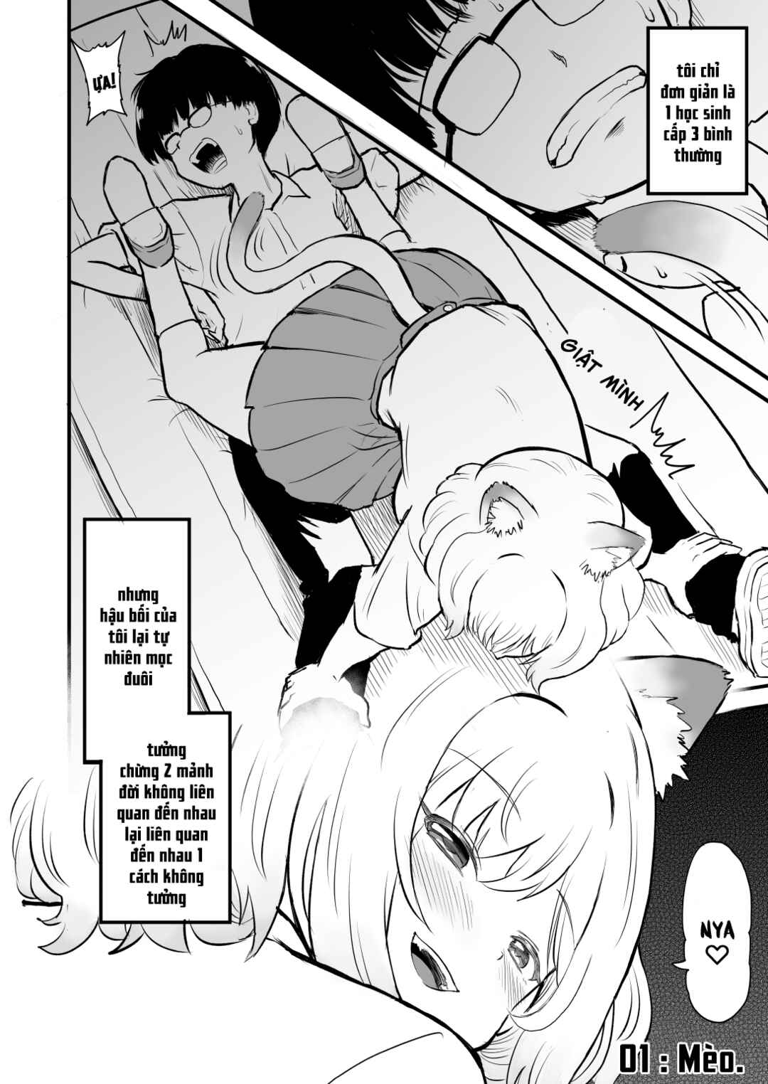 Higawari Shippo no Ozaki-chan Chapter 1 - Page 1