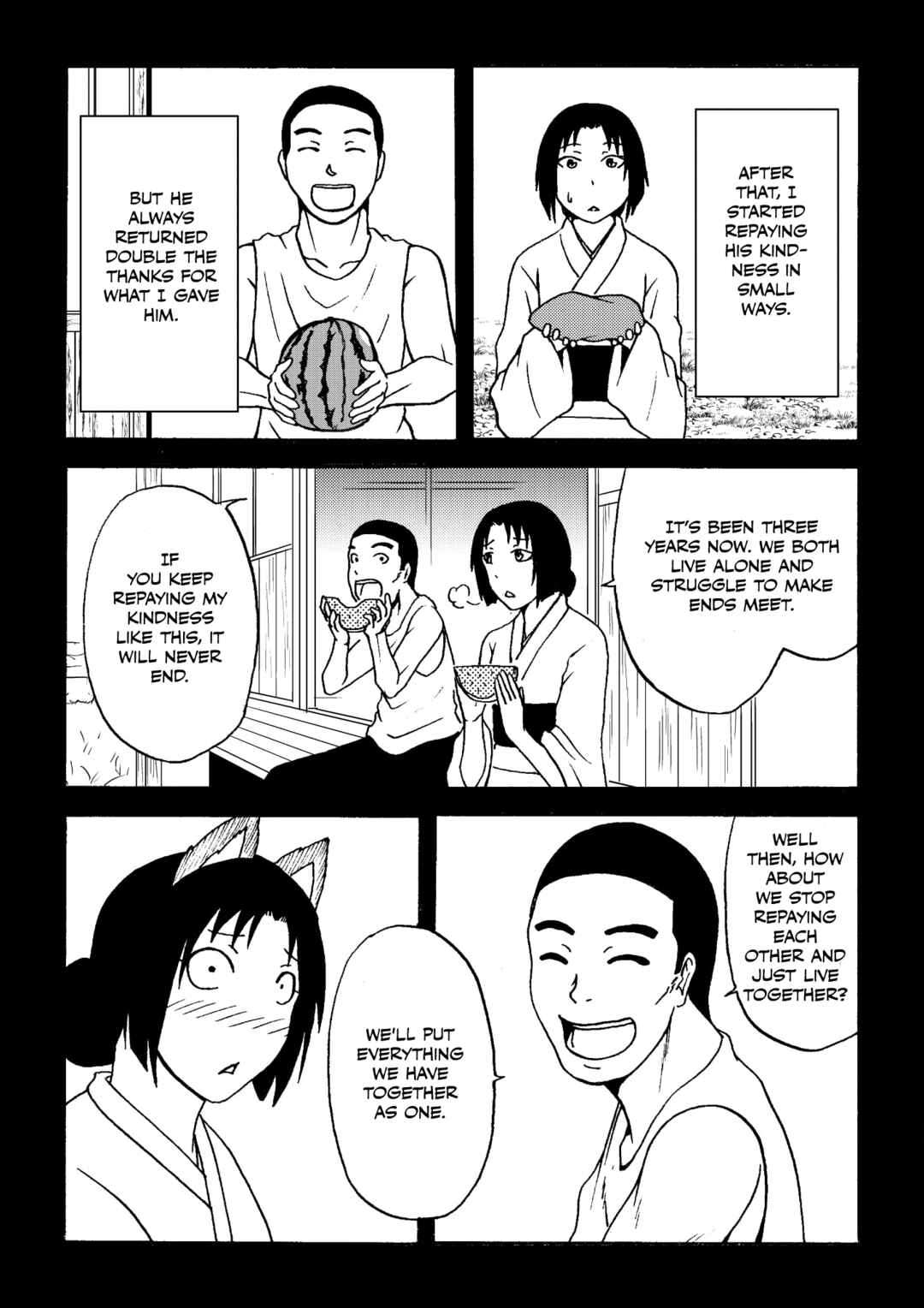 Totsugi Okureta Kitsune ga Yome ni Kuru Hanashi Chapter 60.1 - Page 4