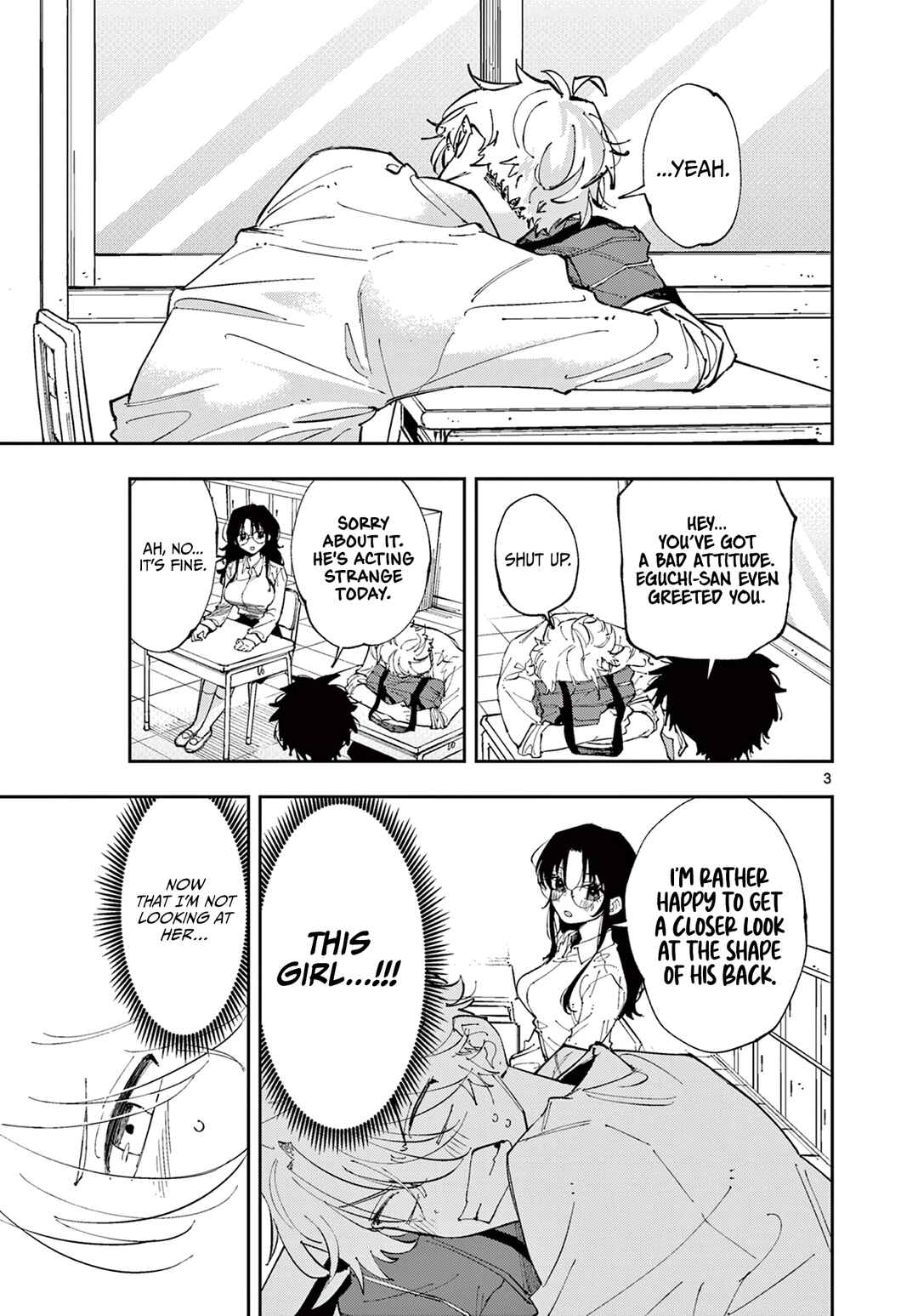 Tonari no Seki no Yatsu ga Souiu Me de Mitekuru Chapter 7 - Page 3
