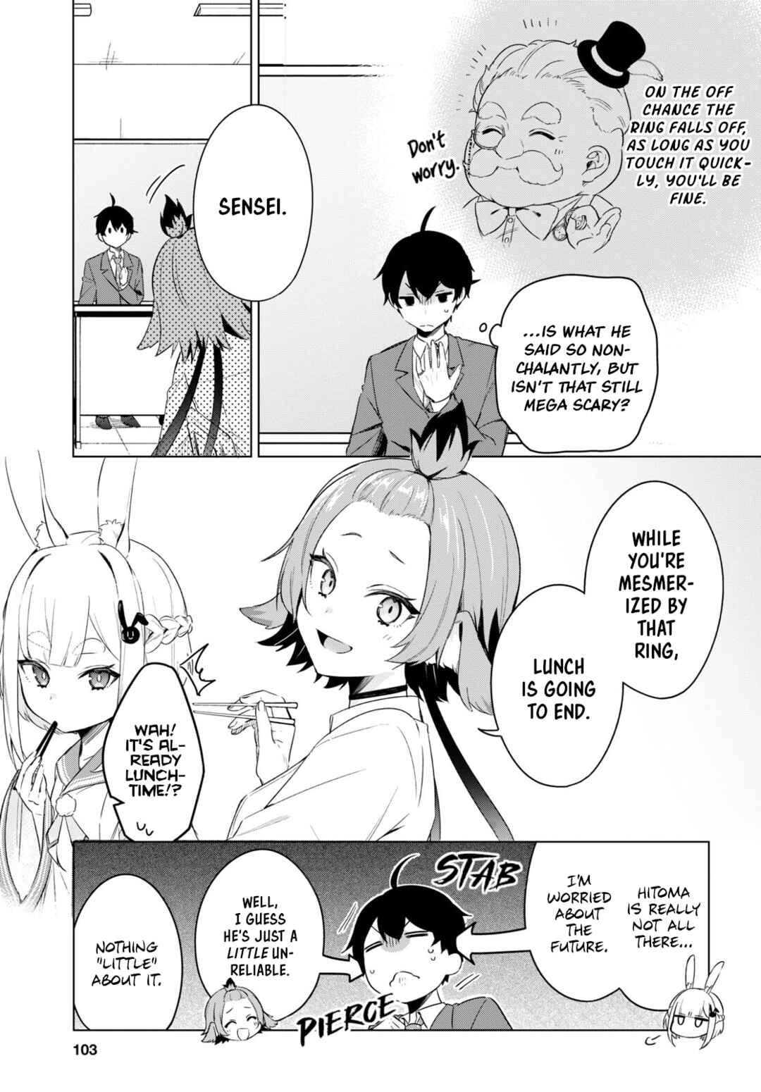 Jingai Kyoushitsu no Ningengirai Kyoushi - Hitoma-sensei, Watashi-tachi ni Ningen wo Oshiete Kuremasu ka......? Chapter 2 - Page 13