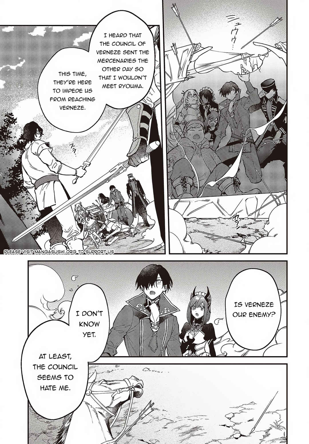 Realist Maou ni Yoru Seiiki Naki Isekai Kaikaku Chapter 49 - Page 26