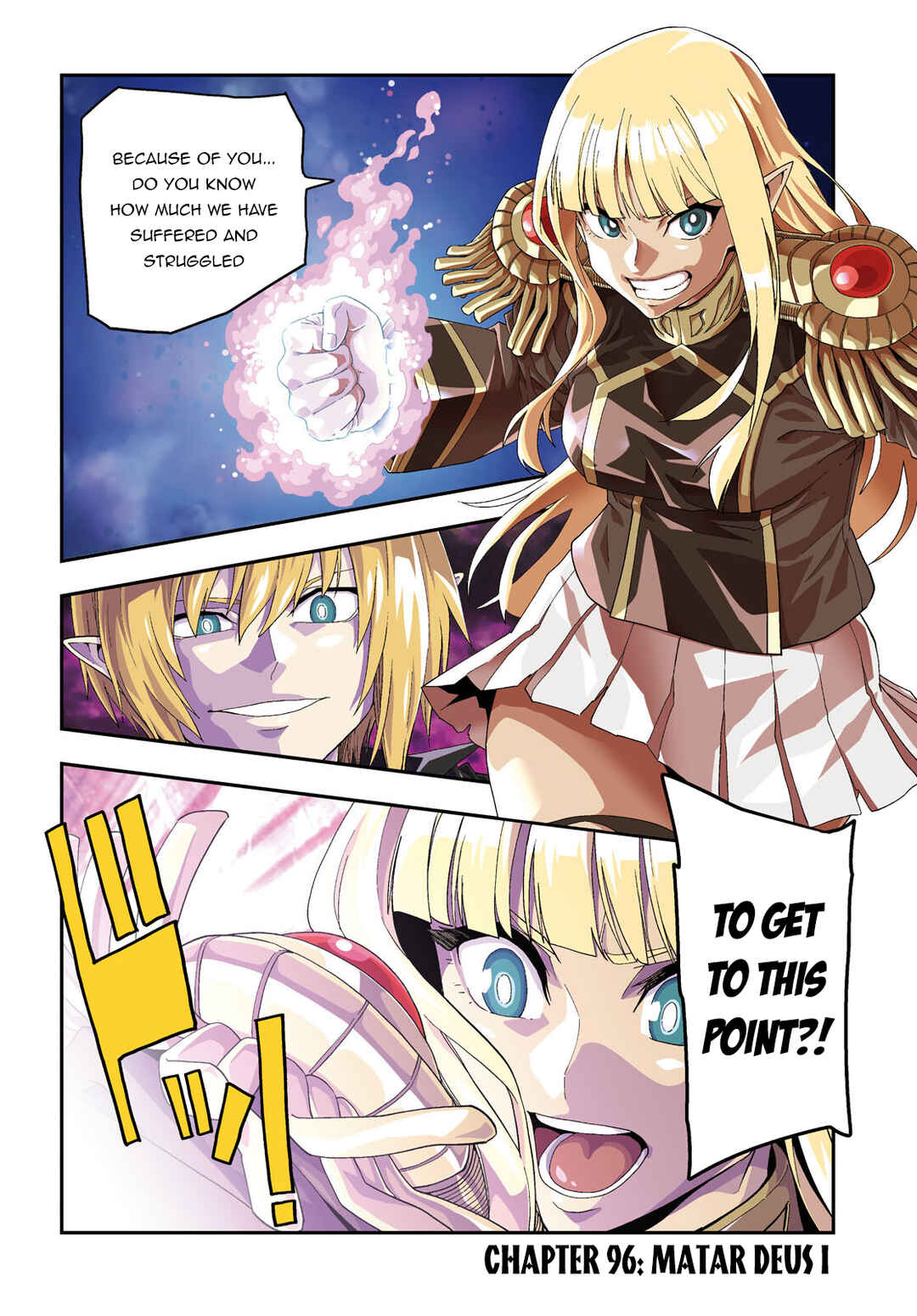 Konjiki no Word Master: Yuusha Yonin ni Makikomareta Unique Cheat Chapter 96 - Page 3