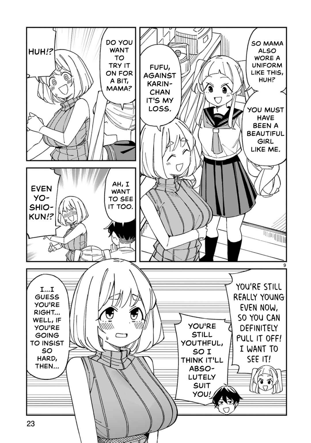 Arasaa Mama no Watashi de Ii no? Chapter 46 - Page 9