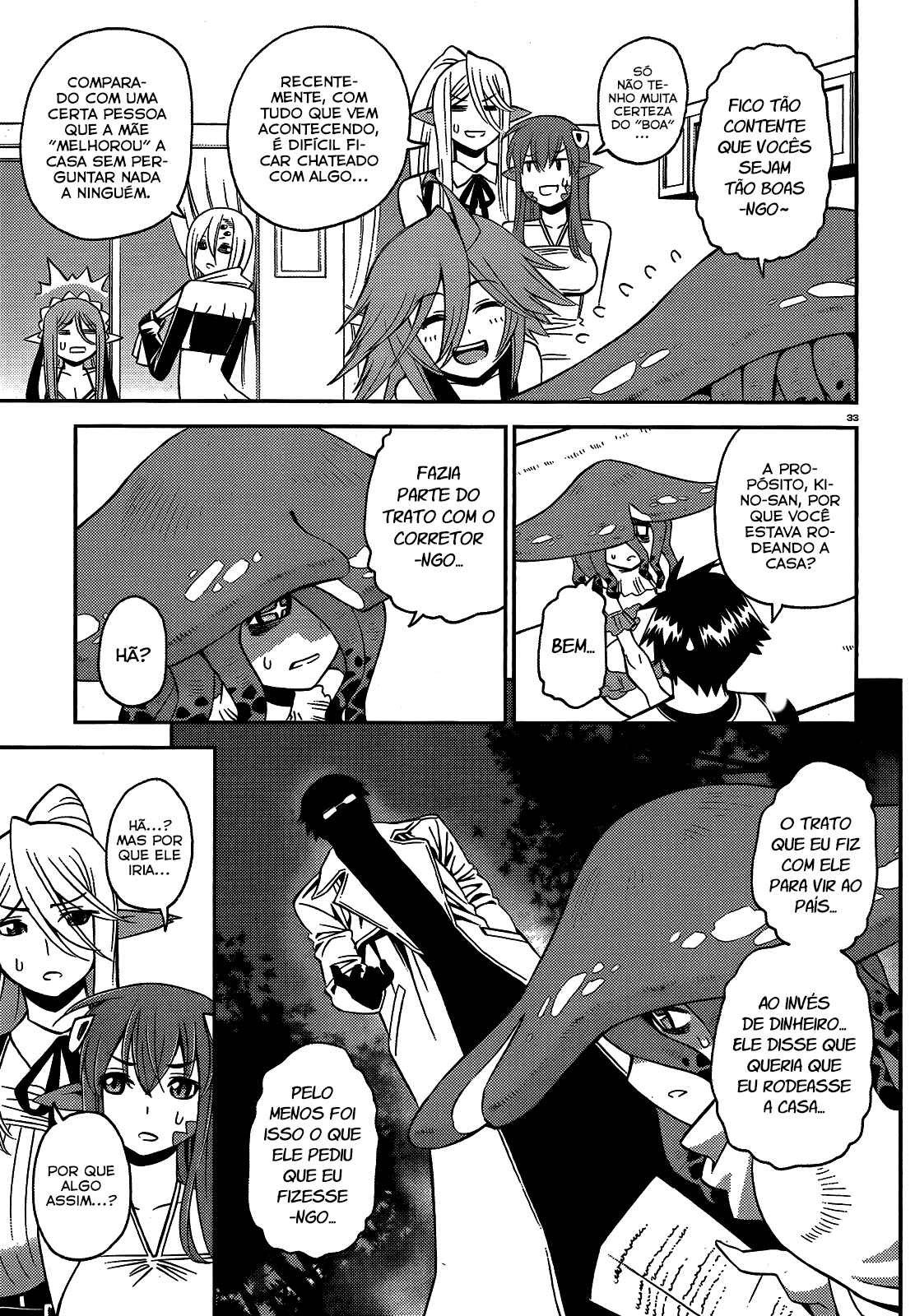 Monster Musume no Iru Nichijou Chapter 46 - Page 33