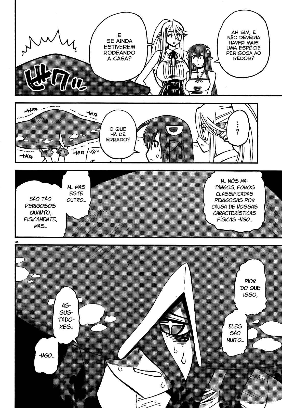 Monster Musume no Iru Nichijou Chapter 46 - Page 34