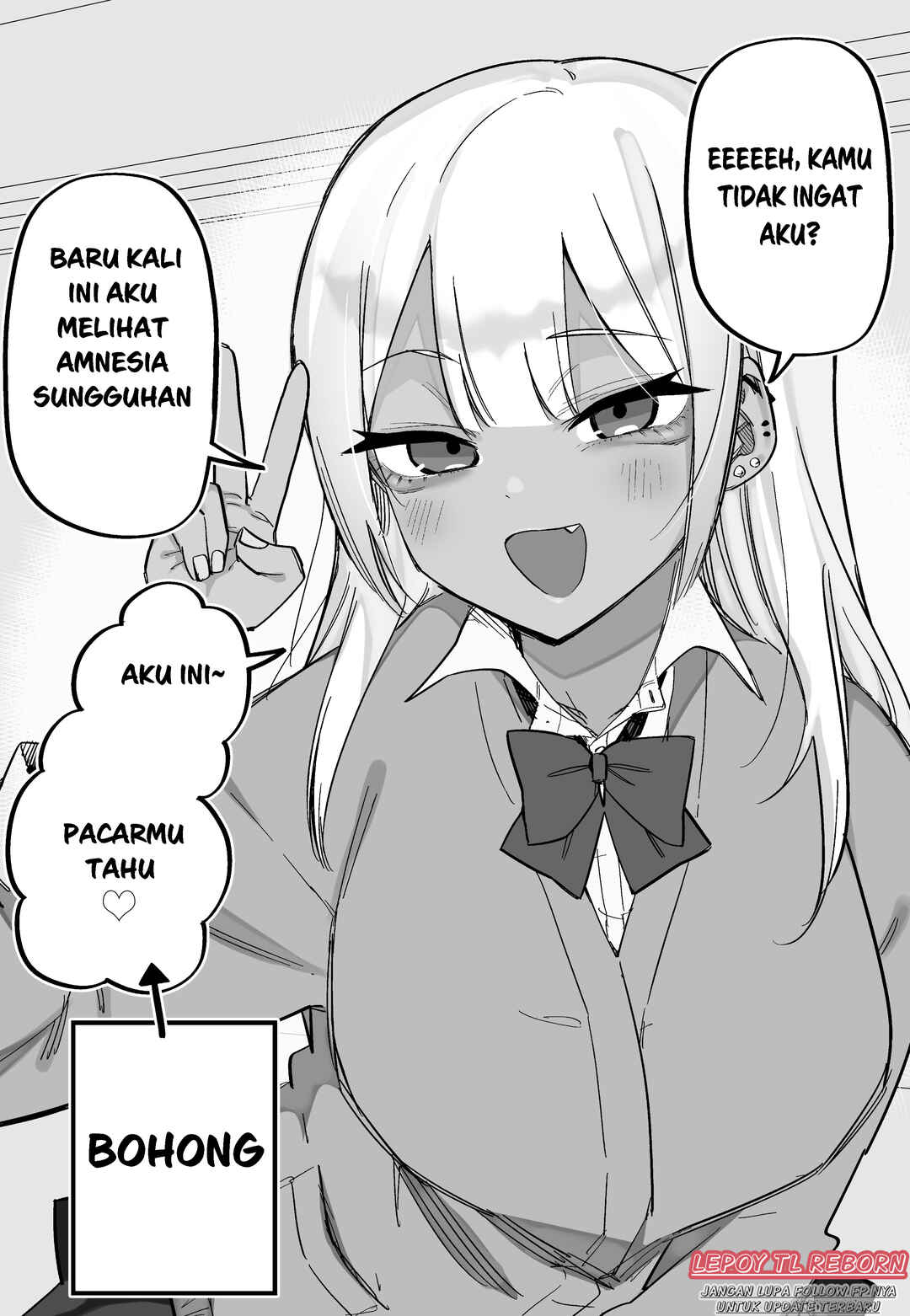 Kioku Soushitsu no Ore to Dokusenyoku Tsuyoi Gyaru Chapter ? - Page 1