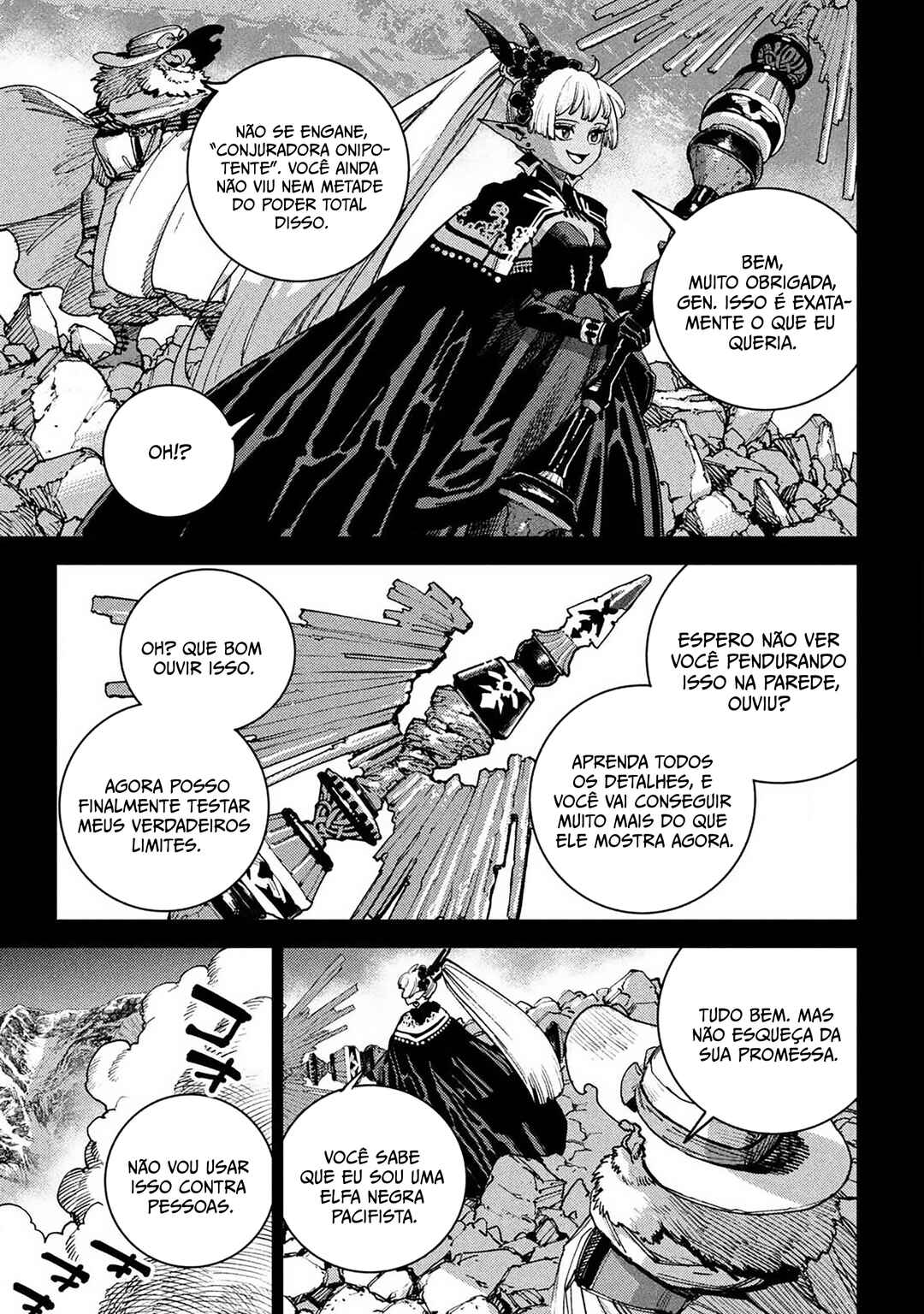 Maryoku Kare no Dark Elf Chapter 4 - Page 36